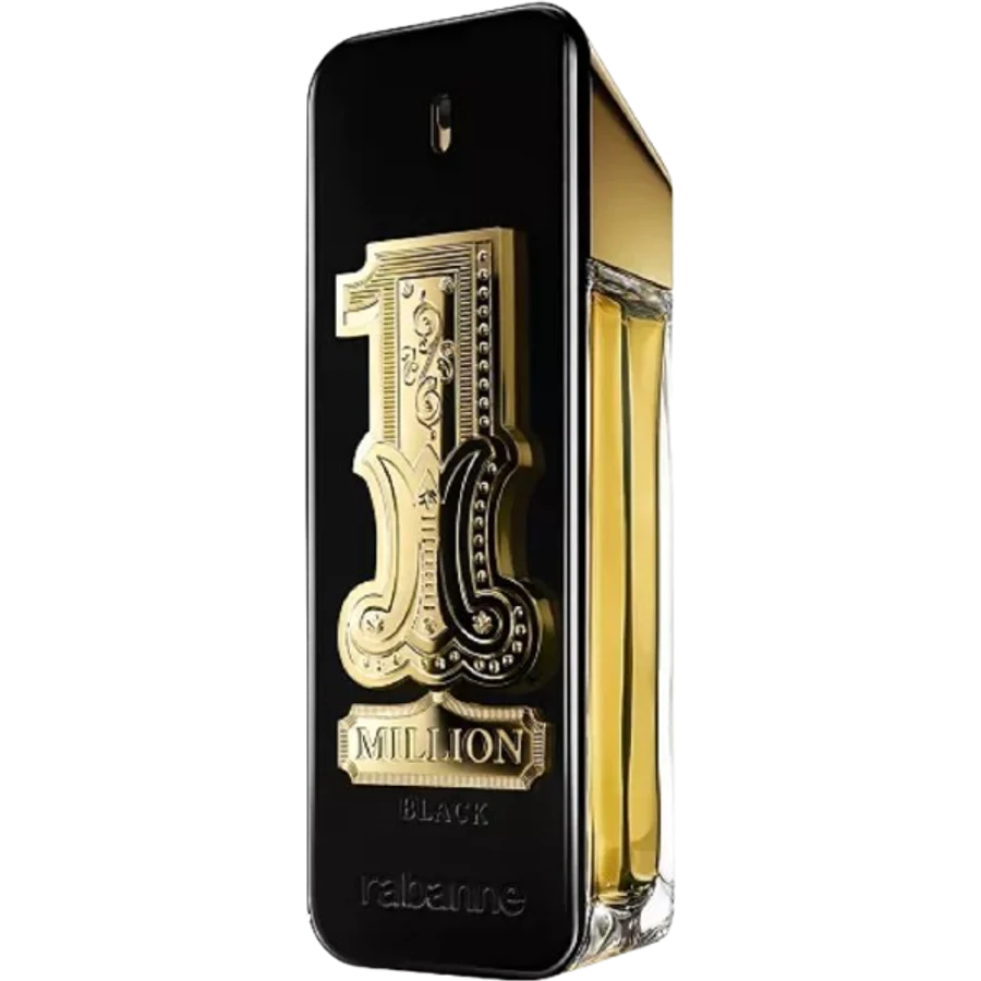 Frasco de One Million Black de Paco Rabanne