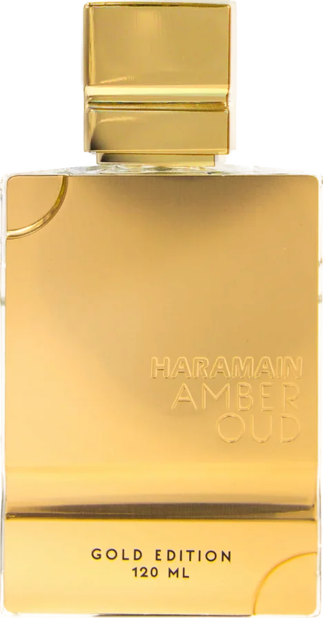 Frasco de Amber Oud Gold Edition de Al Haramain