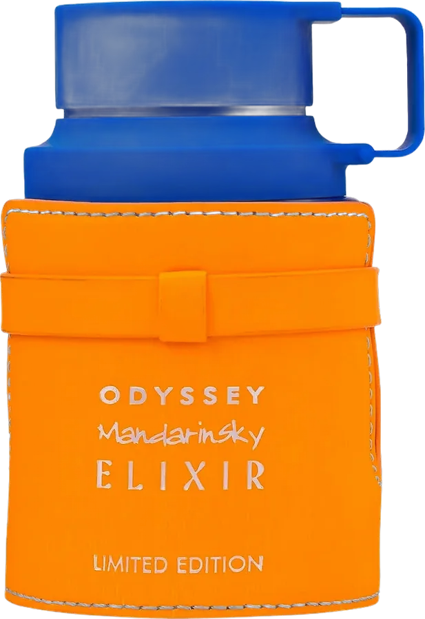 Frasco de Odyssey Mandarine Sky Elixir de Armaf