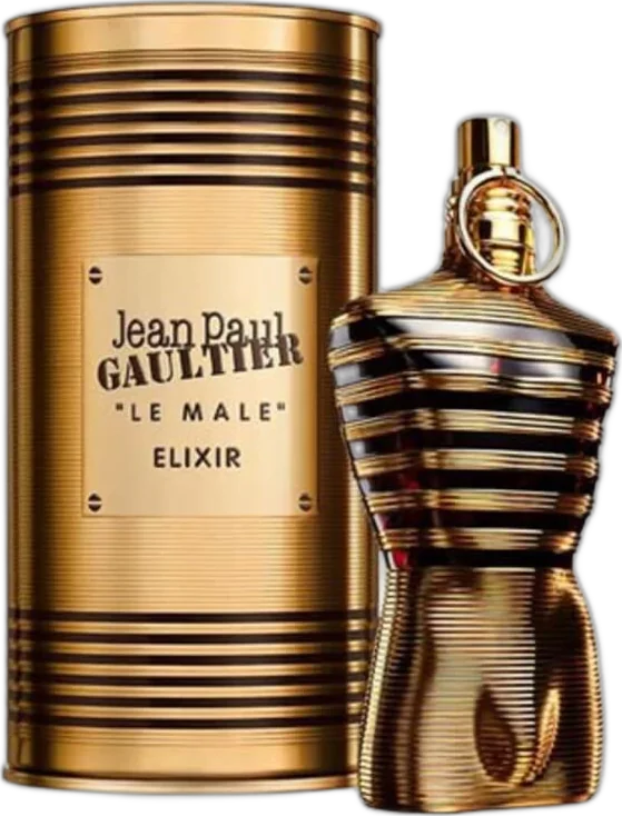 Frasco de Le Male Elixir de Jean Paul Gaultier
